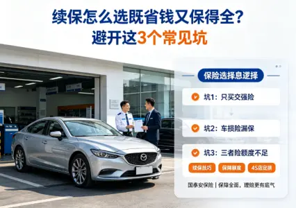 续保怎么选既省钱又保得全？避开这3个常见坑